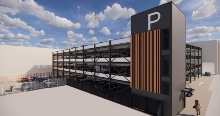 3D parkeergarage